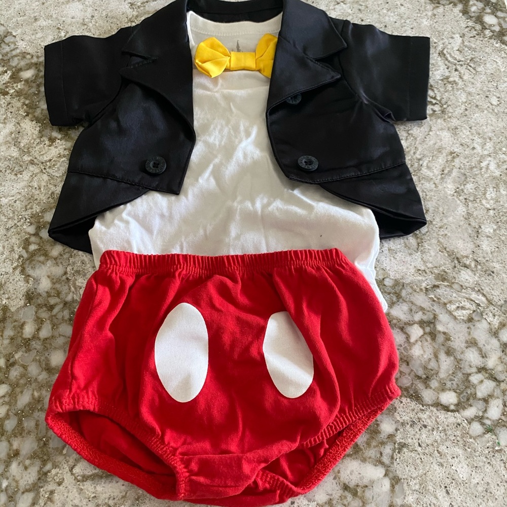 Mickey Mouse onesie
